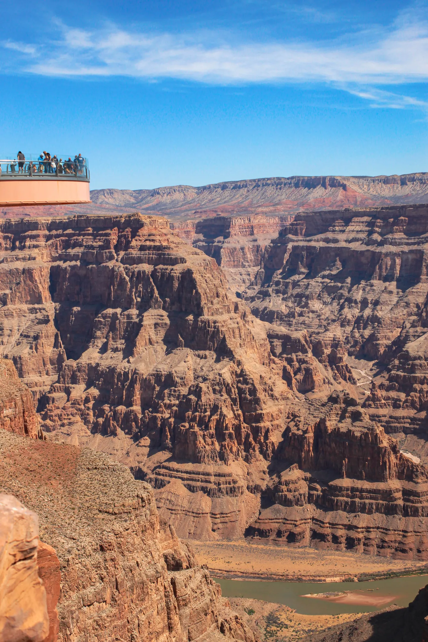 Grand Canyon view from the Skywalk area
